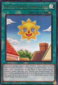Fairy Tale Prologue: Journey's Dawn - Battles of Legend: Monster Mayhem (BLMM) #BLMM-EN036 - Ultra Rare YuGiOh Trading Card
