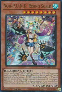 Noh-P.U.N.K. Rising Scale - Battles of Legend: Monster Mayhem (BLMM) #BLMM-EN050 - Ultra Rare YuGiOh Trading Card