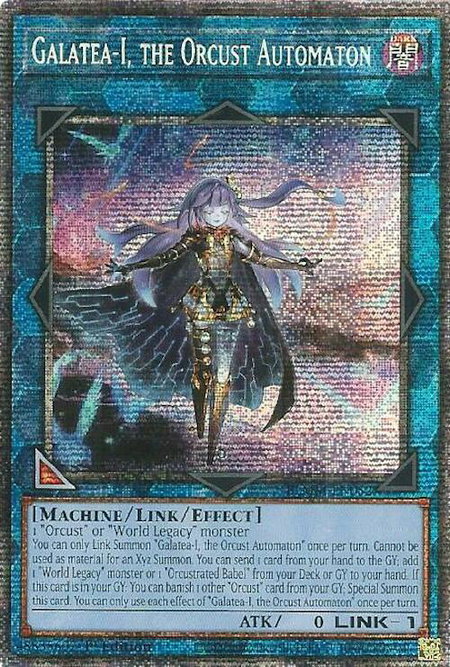 Galatea-i, the Orcust Automaton (Starlight Rare) - Battles of Legend: Monster Mayhem YuGiOh trading card