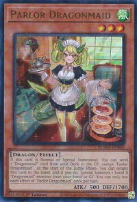 Parlor Dragonmaid - Battles of Legend: Monster Mayhem (BLMM) #BLMM-EN060 - Ultra Rare YuGiOh Trading Card