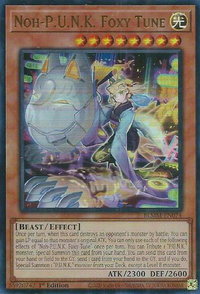 Noh-P.U.N.K. Foxy Tune - Battles of Legend: Monster Mayhem (BLMM) #BLMM-EN074 - Ultra Rare YuGiOh Trading Card