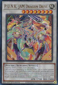 P.U.N.K. JAM Dragon Drive - Battles of Legend: Monster Mayhem (BLMM) #BLMM-EN078 - Ultra Rare YuGiOh Trading Card