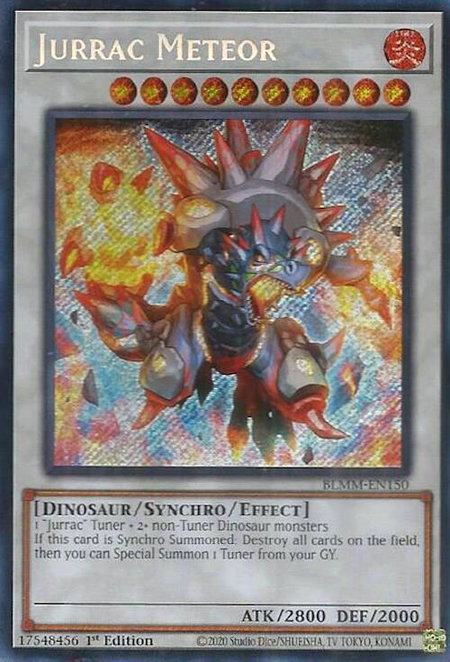 Jurrac Meteor - Battles of Legend: Monster Mayhem YuGiOh trading card