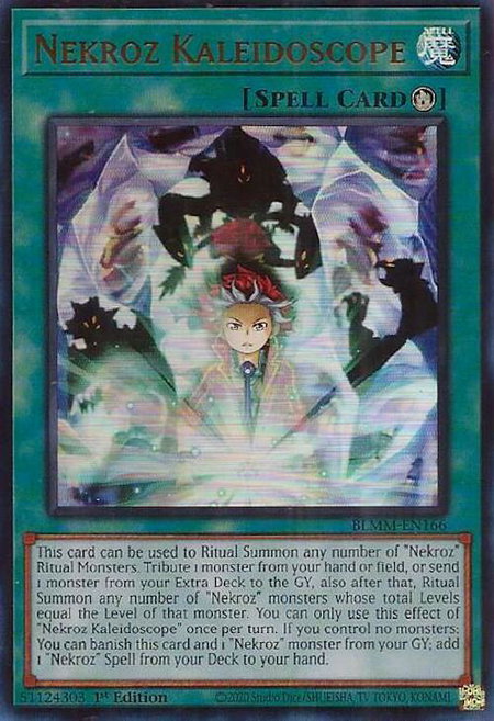 Nekroz Kaleidoscope - Battles of Legend: Monster Mayhem YuGiOh trading card