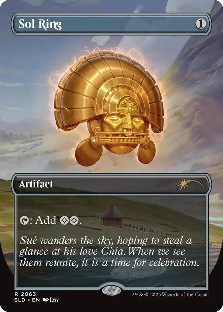 Sol Ring (2063) - Secret Lair Drop Series Magic: The Gathering trading card