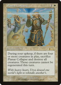 Planar Collapse - Urza's Legacy (ULG) #18 - Rare Magic: The Gathering Trading Card