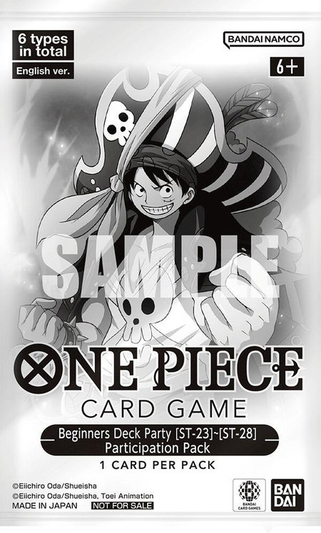 Beginners Deck Party [ST-23] - [ST-28] Participation Pack - One Piece Promotion Cards One Piece trading card