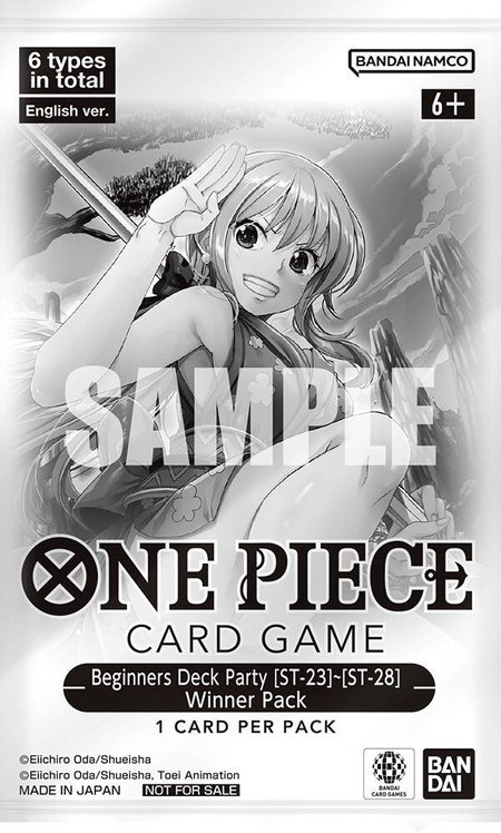 Beginners Deck Party [ST-23] - [ST-28] Winner Pack - One Piece Promotion Cards One Piece trading card