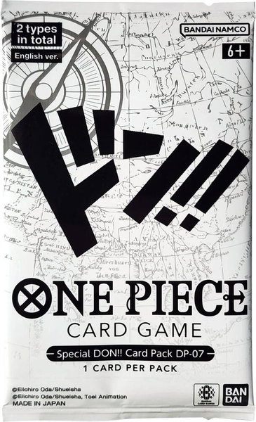 Special DON!! Card Pack DP-07 - A Fist of Divine Speed One Piece trading card