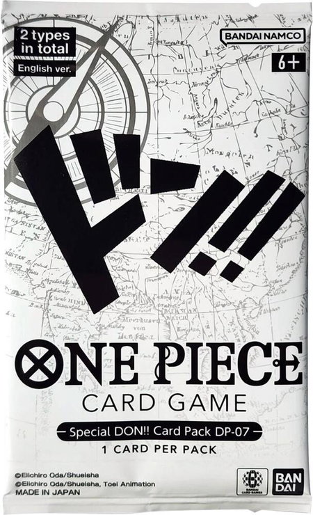 Special DON!! Card Pack DP-07 - A Fist of Divine Speed One Piece trading card
