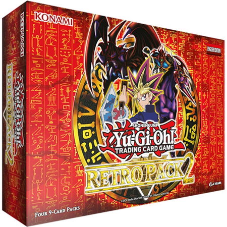Retro Pack 2 (2020 Date Reprint) 4-Pack Box - Retro Pack 2 (2020 Date Reprint) YuGiOh trading card
