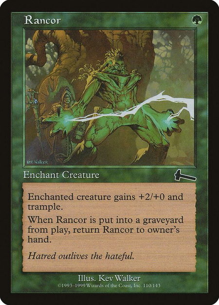 Rancor - Urza's Legacy Magic: The Gathering trading card
