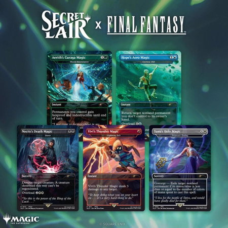 Secret Lair x FINAL FANTASY: Grimoire - Non-Foil Edition - Secret Lair Drop Series Magic: The Gathering trading card