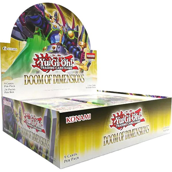 Doom of Dimensions Booster Box [1st Edition] - Doom of Dimensions YuGiOh trading card