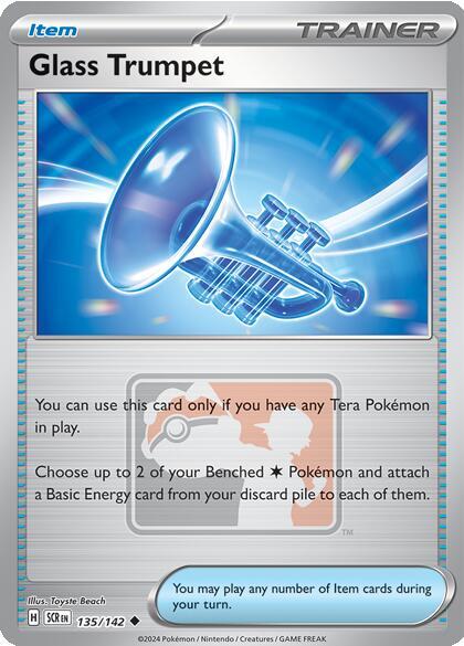 Glass Trumpet - League & Championship Cards Pokémon trading card