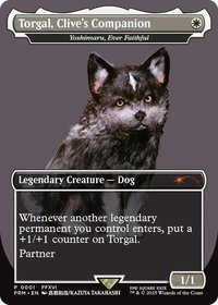 Torgal, Clive's Companion - Yoshimaru, Ever Faithful (MagicCon: Las Vegas 2025) - MagicFest Cards (MFP) #1 - Promo Magic: The Gathering Trading Card