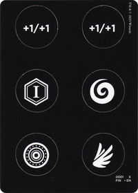 Punch Card Token (0001 // 0002) - FINAL FANTASY (FIN) #1 // 2 - Token Magic: The Gathering Trading Card