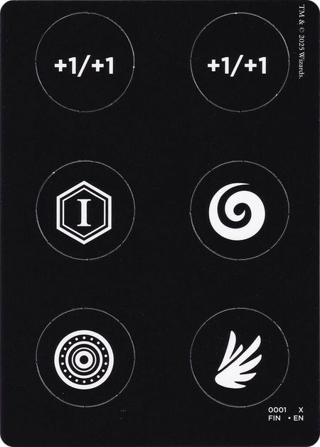 Punch Card Token (0001 // 0002) - FINAL FANTASY Magic: The Gathering trading card