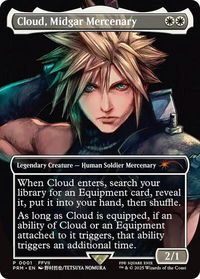 Cloud, Midgar Mercenary - Pro Tour Promos (PTP) #1 - Promo Magic: The Gathering Trading Card