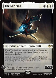 The Seriema - Edge of Eternities (EOE) #35 - Rare Magic: The Gathering Trading Card