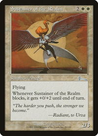 Sustainer of the Realm - Urza's Legacy (ULG) #23 - Uncommon Magic: The Gathering Trading Card