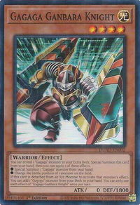 Gagaga Ganbara Knight - Duelist's Advance (DUAD) #DUAD-EN002 - Super Rare YuGiOh Trading Card