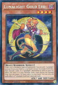 Lunalight Gold Leo - Duelist's Advance (DUAD) #DUAD-EN005 - Secret Rare YuGiOh Trading Card
