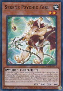 Serene Psychic Girl - Duelist's Advance (DUAD) #DUAD-EN013 - Common / Short Print YuGiOh Trading Card