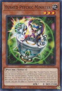 Hushed Psychic Minister - Duelist's Advance (DUAD) #DUAD-EN014 - Common / Short Print YuGiOh Trading Card