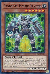 Prototype Psychic Blaster - Duelist's Advance (DUAD) #DUAD-EN016 - Common / Short Print YuGiOh Trading Card