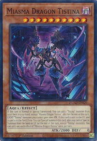 Miasma Dragon Tistina - Duelist's Advance (DUAD) #DUAD-EN020 - Common / Short Print YuGiOh Trading Card