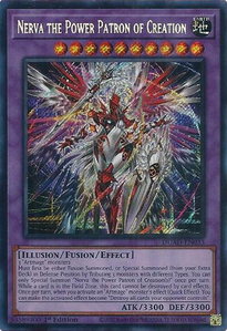 Nerva the Power Patron of Creation - Duelist's Advance (DUAD) #DUAD-EN033 - Secret Rare YuGiOh Trading Card