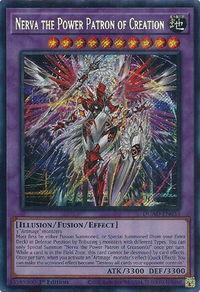 Nerva the Power Patron of Creation - Duelist's Advance (DUAD) #DUAD-EN033 - Secret Rare YuGiOh Trading Card