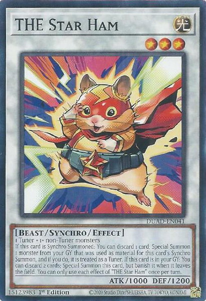 THE Star Ham - Duelist's Advance YuGiOh trading card