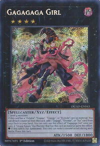 Gagagaga Girl - Duelist's Advance (DUAD) #DUAD-EN043 - Secret Rare YuGiOh Trading Card