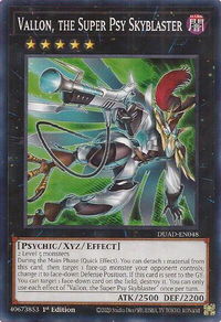 Vallon, the Super Psy Skyblaster - Duelist's Advance (DUAD) #DUAD-EN048 - Common / Short Print YuGiOh Trading Card