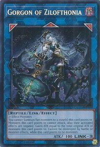 Gorgon of Zilofthonia - Duelist's Advance (DUAD) #DUAD-EN050 - Secret Rare YuGiOh Trading Card