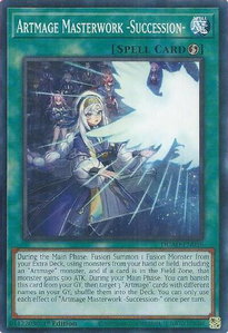 Artmage Masterwork -Succession- - Duelist's Advance (DUAD) #DUAD-EN056 - Common / Short Print YuGiOh Trading Card