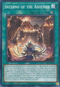 Inferno of the Ashened - Duelist's Advance (DUAD) #DUAD-EN064 - Common / Short Print YuGiOh Trading Card