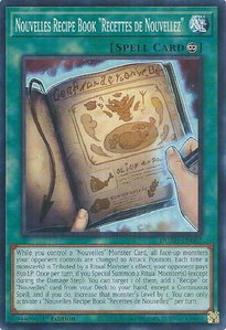 Nouvelles Recipe Book "Recettes de Nouvellez" - Duelist's Advance (DUAD) #DUAD-EN067 - Common / Short Print YuGiOh Trading Card