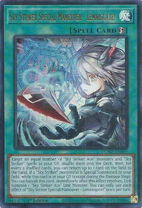 Sky Striker Special Maneuver - Lemnisgate! - Duelist's Advance (DUAD) #DUAD-EN069 - Ultra Rare YuGiOh Trading Card