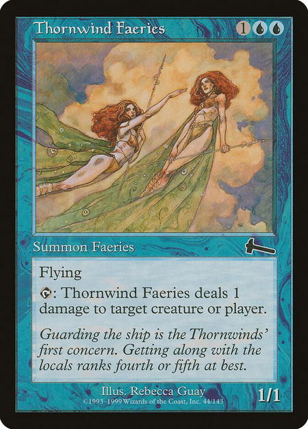 Thornwind Faeries - Urza's Legacy Magic: The Gathering trading card