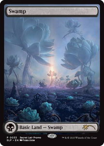 Swamp (0033) - Secret Lair Showdown (SLP) #33 - Promo Magic: The Gathering Trading Card