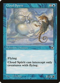 Cloud Spirit - Portal (POR) #47 - Uncommon Magic: The Gathering Trading Card