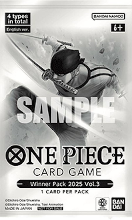 Winner Pack 2025 Vol. 3 - One Piece Promotion Cards One Piece trading card
