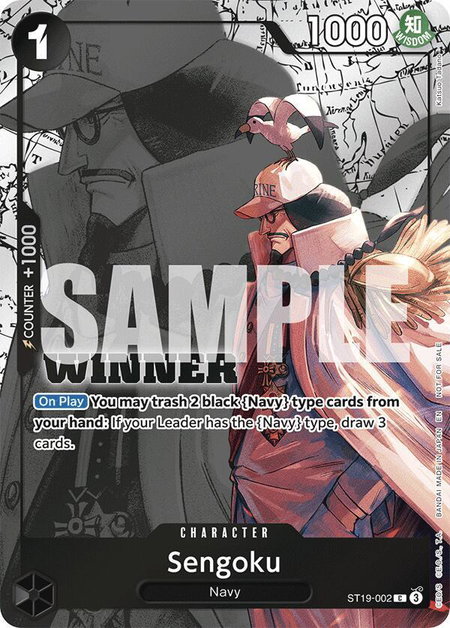 Sengoku (Winner Pack 2025 Vol. 3) - One Piece Promotion Cards One Piece trading card