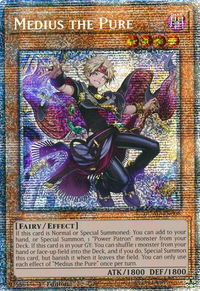 Medius the Pure (Starlight Rare) - Duelist's Advance (DUAD) #DUAD-EN008 - Starlight Rare YuGiOh Trading Card