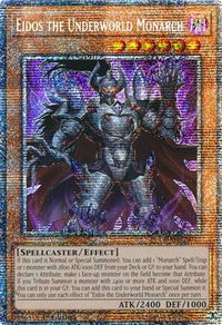 Eidos the Underworld Monarch (Starlight Rare) - Duelist's Advance (DUAD) #DUAD-EN017 - Starlight Rare YuGiOh Trading Card