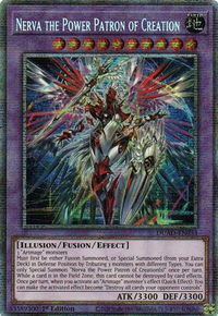 Nerva the Power Patron of Creation (Starlight Rare) - Duelist's Advance (DUAD) #DUAD-EN033 - Starlight Rare YuGiOh Trading Card