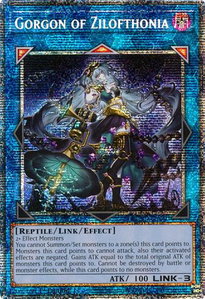 Gorgon of Zilofthonia (Starlight Rare) - Duelist's Advance (DUAD) #DUAD-EN050 - Starlight Rare YuGiOh Trading Card